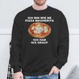 Pizza Margherita Sweatshirt Geschenke für alte Männer