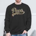 Pops For Dad And Father's Day From Daughter Or Son Sweatshirt Gifts for Old Men