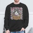 Possum Racoon Adopt A Cat Team Trash Opossums Raccoons Small Sweatshirt Gifts for Old Men