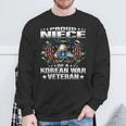 Proud Niece Of A Korean War Veteran Military Vet's Family Sweatshirt Gifts for Old Men Proud Niece Of A Korean War Veteran Military Vet's Family Sweatshirt Gifts for Old Men
