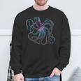 Psychedelic Octopus Octopus Sweatshirt Geschenke für alte Männer