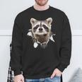 Raccoon Lover Sweatshirt - Cozy Gift for Raccoon Moms & Dads Gifts for Old Men