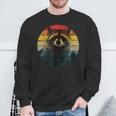 Raccoon Sweatshirt - Cozy Unisex Woodland Animal Theme Gifts for Old Men