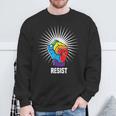 Rainbow Resist Trump Anti-Trump LGBT Gay Pride Tee Sweatshirt Gifts for Old Men