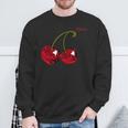 Red Cherry Cherry Cherry Sweatshirt Geschenke für alte Männer