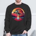 Red-Tailed Hawk Bird Sunset Retro Style Safari Vintage 70S Sweatshirt Gifts for Old Men