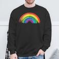 Regenbogen Damen Herren Kinder Regenbogen Kostüm Sweatshirt Geschenke für alte Männer