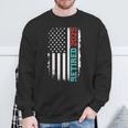 Retired 2025 Us American Flag For Retirement And Pensioner Sweatshirt Gifts for Old Men
