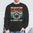 Retro Raccoon Sweatshirt for Women, Men & Kids | Vintage Style Gifts for Old Men