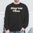 Rizz'em & Tism Autism Autistic Neurodiversity Rizz Sweatshirt Geschenke für alte Männer