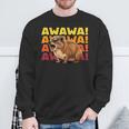 Rock Hyrax Lover Awawa Marmot Dassie Sweatshirt Geschenke für alte Männer