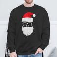 Santa Claus Cool Christmas Christmas Santa Sweatshirt Geschenke für alte Männer