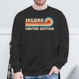 Segura Surname Retrointage 80S 90S Birthday Reunion Sweater e Cadeaux pour les vieillards
