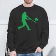 Shamrock Baseball St Patrick's Day For Boys Sweatshirt Gifts for Old Men