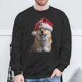 Shiba Inu Christmas Sweatshirt Geschenke für alte Männer