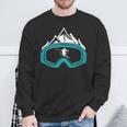 Skiing Winter Sports Apres-Ski Sweatshirt Geschenke für alte Männer