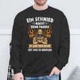 Smith Forged Apron Anvil Saying Man Fun Sweatshirt Geschenke für alte Männer