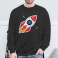 Solana Rocket To The Moon Sweatshirt Geschenke für alte Männer