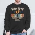 Soon To Be Big Brother 2025 Loading Pregnancy Announcement Sweatshirt Gifts for Old Men