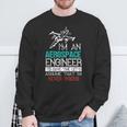 Soy Un Ingeniero Aeroespacial Ingeniero Aeroespacial Camisa de entrenamiento Regalos para ancianos