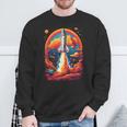 Space Travel With Space Shuttle Rocket Astronaut Dream Sweatshirt Geschenke für alte Männer