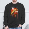 Steampunk Mech Bee Sweatshirt Gifts for Old Men