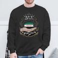 Syria Freedom Syria Flag Patriotic Pride Sweatshirt Geschenke für alte Männer