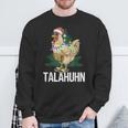 Talahuhn Christmas Hat Talahon Trendword Merry Christmas Sweatshirt Geschenke für alte Männer