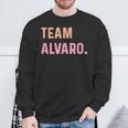 Team Alvaro Sweatshirt Geschenke für alte Männer