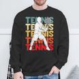 Tennis Tennis Player Boys Children Sweatshirt Geschenke für alte Männer