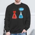 I Think Youre Overreacting Chemistry Lab Chemist Sweatshirt Geschenke für alte Männer