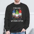 Three Dwarfs Family Merry Christmas Sweatshirt Geschenke für alte Männer