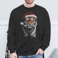 Tiger Christmas Sweatshirt Geschenke für alte Männer