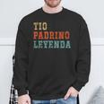 Tio Padrino Leyenda Tío Padrino Leyenda Mejor Padrino Camisa de entrenamiento Regalos para ancianos