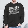 Top Trainer Hero Training Football Trainer Sweatshirt Geschenke für alte Männer