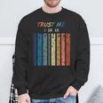 Trust Me I Am An Engineer Para Ingenieros Camisa de entrenamiento Regalos para ancianos