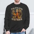 Tung Tung Tung Sahur Meme Brainrot Humor Gen Z Sweatshirt Gifts for Old Men