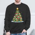 Turtle Christmas Tree Shelly Holiday Sweatshirt Geschenke für alte Männer