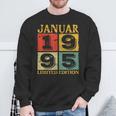 Vintage January 1995 28Th Birthday Sweatshirt Geschenke für alte Männer