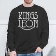 Vintage King Of Leons Musician Distressed Rock Sweatshirt Gifts for Old Men