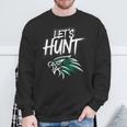Vintage Let’S Hunt Eagles Retro Hunting Sweatshirt Gifts for Old Men