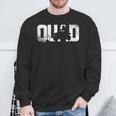 Vintage Quad Quad Driver Atv Boys Men Sweatshirt Geschenke für alte Männer