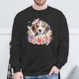 Watercolor Beagle Sweatshirt Geschenke für alte Männer