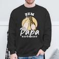 Zum Papa Beförders 2024 Bald Papa 2024 Sweatshirt Geschenke für alte Männer