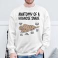 Anatomy Of A Hognose Snake Owner Hognose Snake Lover Sweatshirt Gifts for Old Men