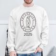 Angekommen In Der Antarctic 2025 Gray Sweatshirt Geschenke für alte Männer