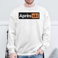 Après Ski Apres Ski-Haserl Ski Holiday Skiing Mountain Outfit Sweatshirt Geschenke für alte Männer