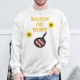 Bacon Of Hope Baerbock Green Bundestag Anti-Green Party Green Sweatshirt Geschenke für alte Männer