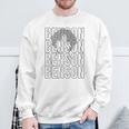Benson First NameWith Glasses Personalized Vintage Sweatshirt Gifts for Old Men