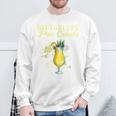 Blood Group Pina Colada Bartender Sweatshirt Geschenke für alte Männer